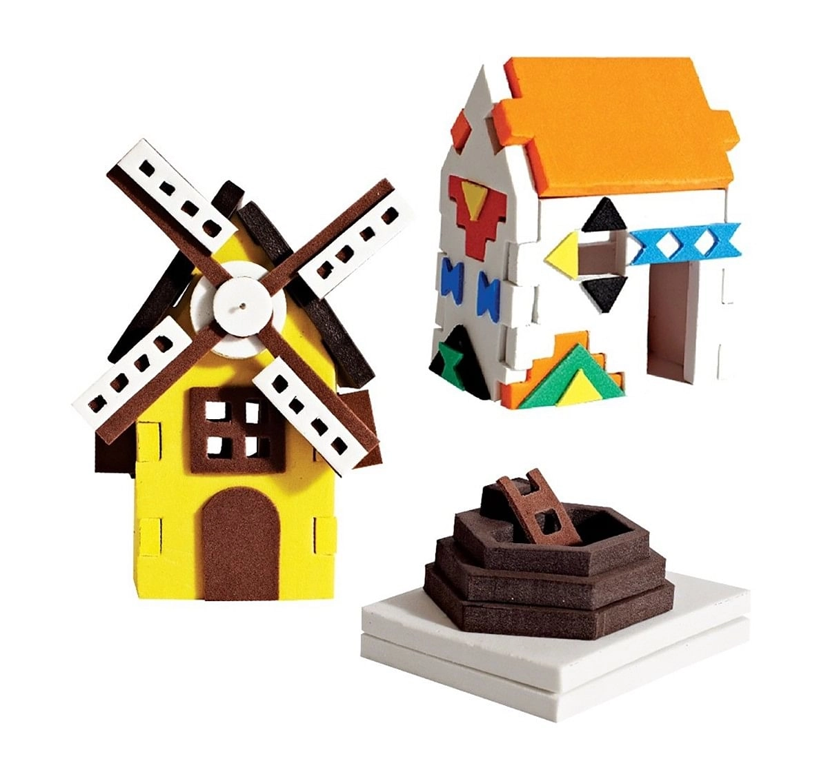  Imagimake World Wide Houses On The Map DIY Art & Craft Kit for Kids age 5Y+ 