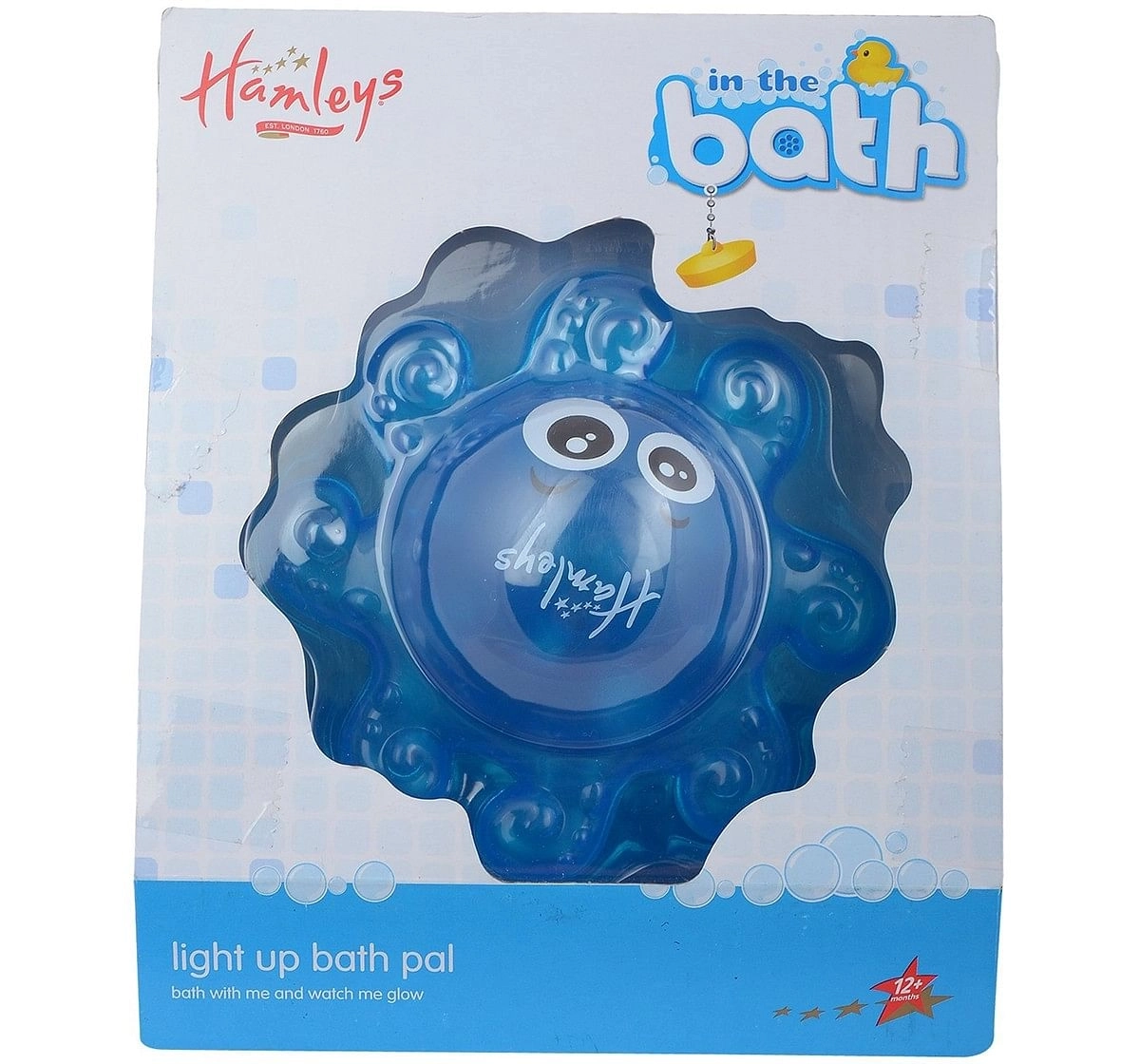 Hamleys Floating Light Up Octopus - Blue Bath Toys & Accessories for Kids age 2Y+ (Blue)