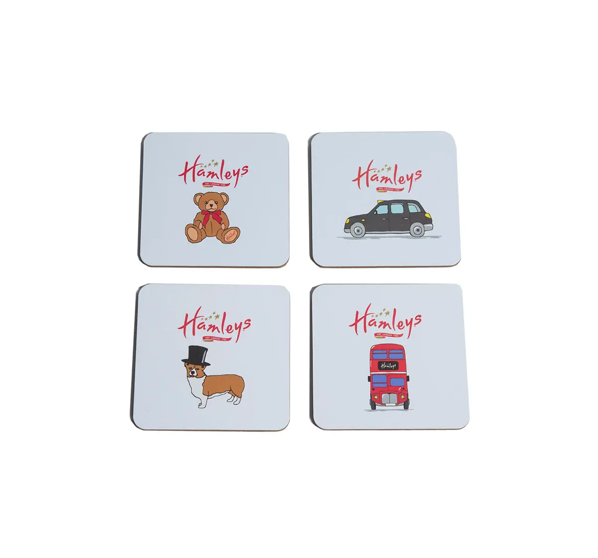 Hamleys London Coasters Set Bags for Kids age 5Y+ 