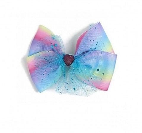 Luvley Multicoloured Net Bow Clip Toileteries and Makeup for age 3Y+ 