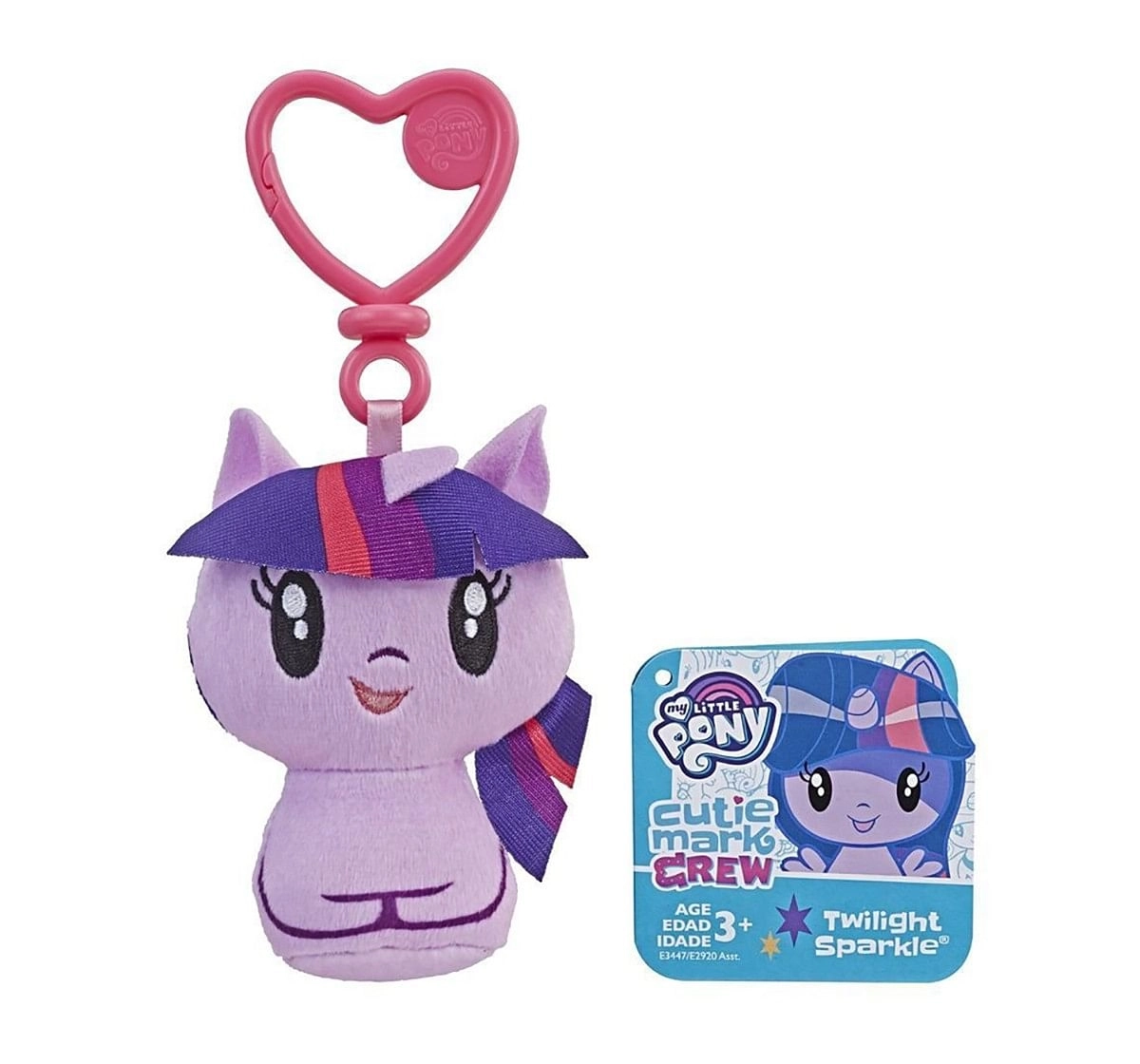 My Little Pony : Cutie Mark Crew Plush Clip Assorted Collectible Dolls for Girls age 3Y+ 