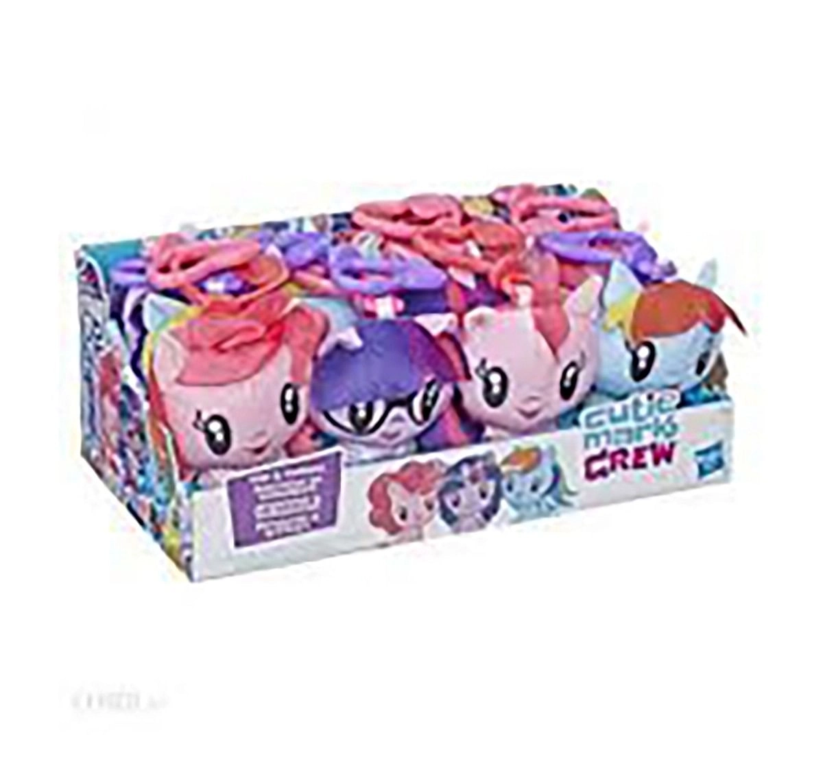 My Little Pony : Cutie Mark Crew Plush Clip Assorted Collectible Dolls for Girls age 3Y+ 