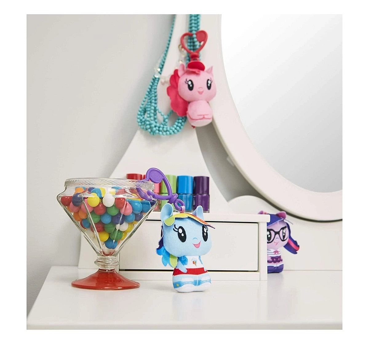 My Little Pony : Cutie Mark Crew Plush Clip Assorted Collectible Dolls for Girls age 3Y+ 
