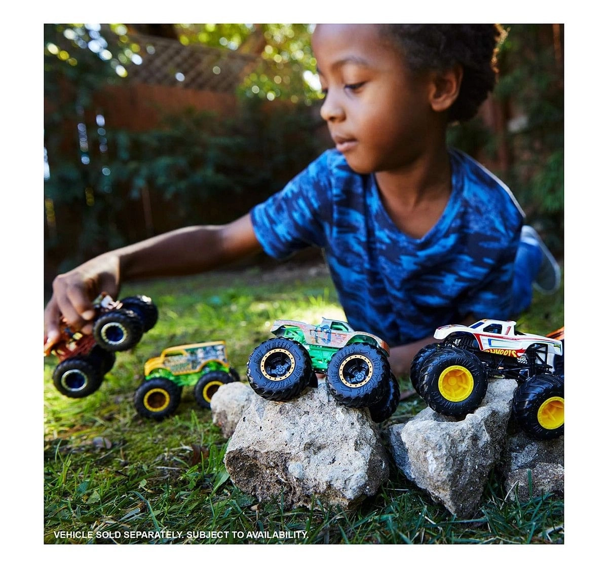 Hot Wheels 1:64 Monster Trucks Demolition Doubles Pack of 2 Vehicles for Kids age 3Y+ 