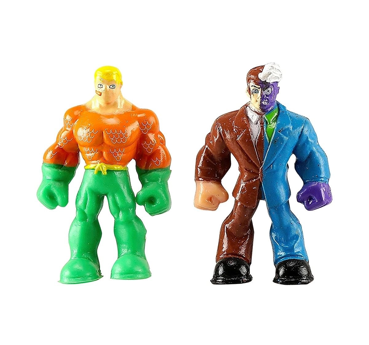 DC Super Friends Aquaman & Two Face Slime Mix with 2 Liquid & 1 Jelly Slime
