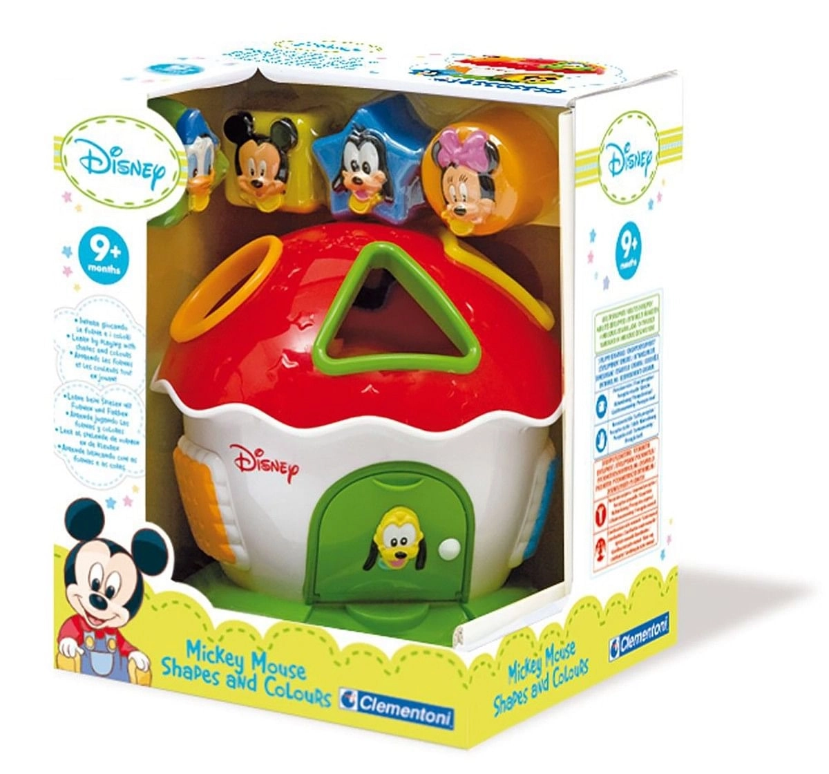 Disney Mickey And Friends Shape and Colours Activity Toy for Kids age 9M+ 