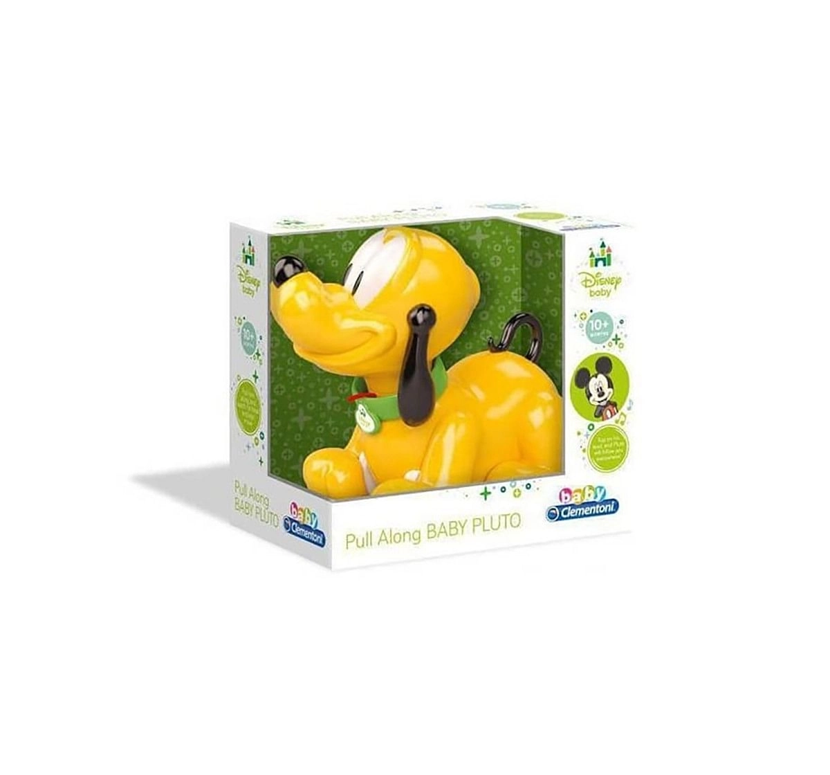 Disney Pull Along Pluto Activity Toy for Kids age 18M + (Yellow)