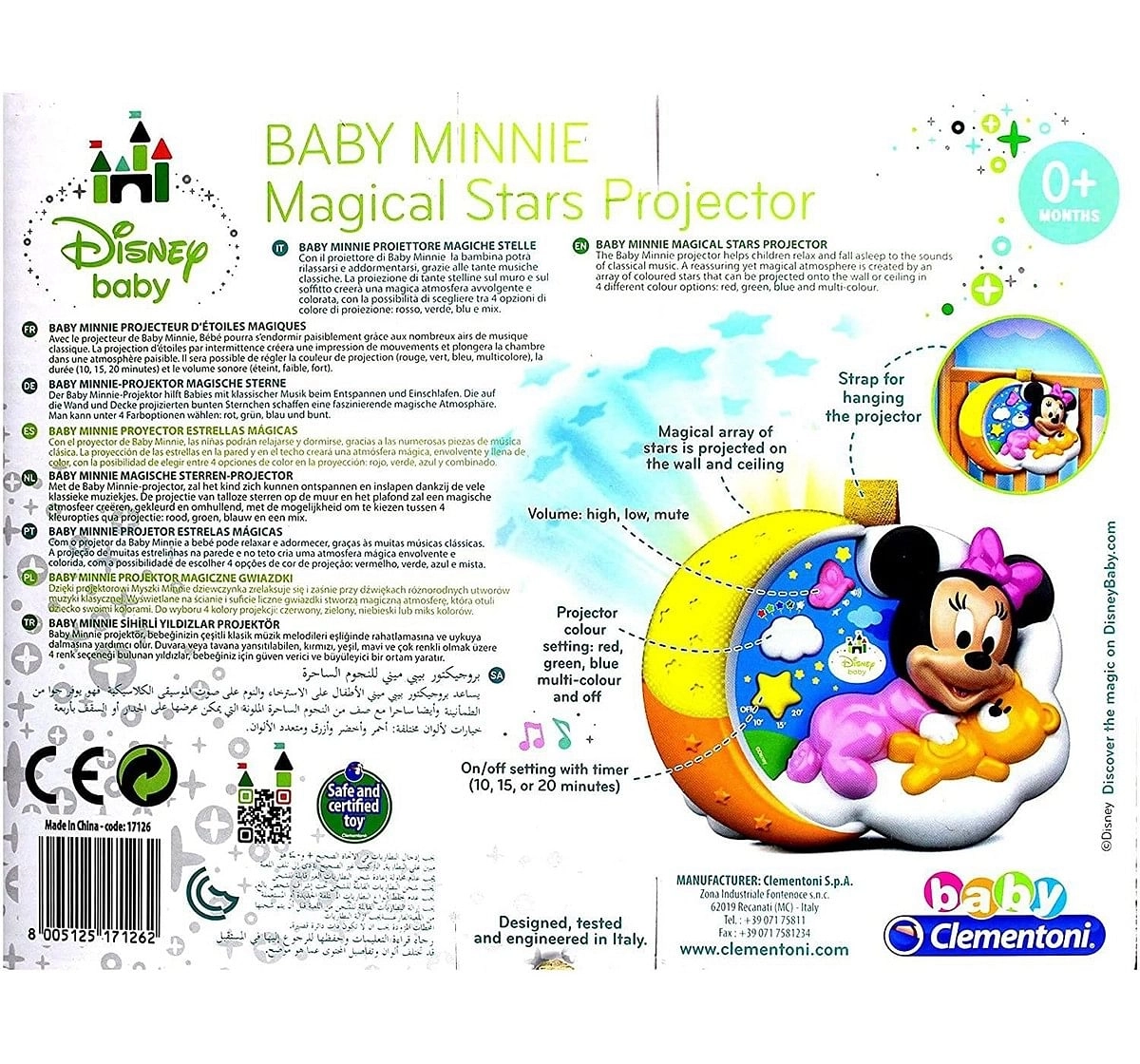  Disney Minnie Projector for New Born age 0M+ 