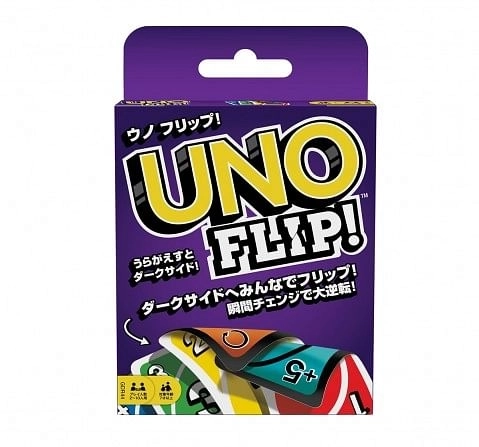 Mattel Games Uno Flip Side Games for Kids age 7Y+ 