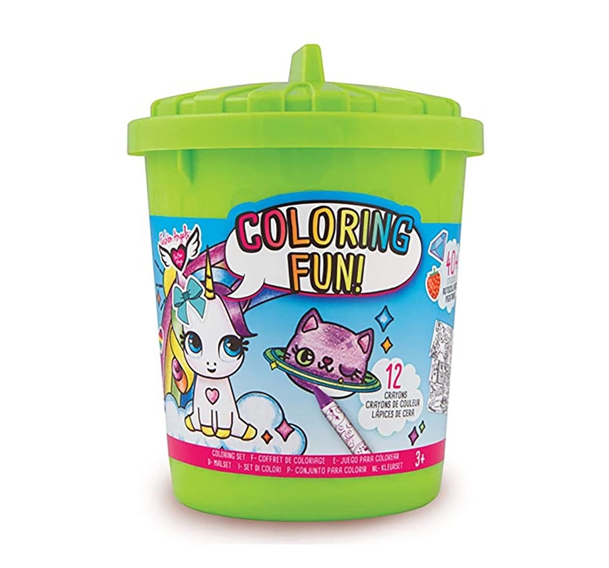Fashion Angels Garbage Can Of Art Fun! DIY Art & Craft Kits for age 3Y+ 