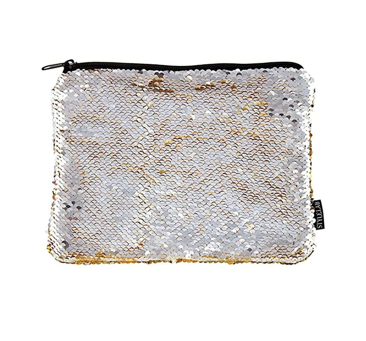 Fashion Angels S.Lab Sequin Pouch-Gold Silver Pencil Pouches & Boxes for age 6Y+ 