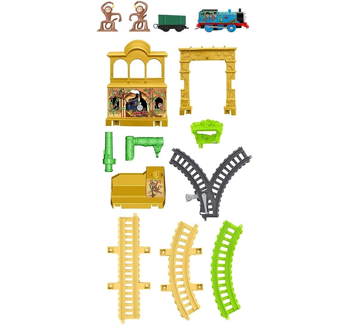 Thomas And Friends Monkey Palace Set Activity Toys for Kids age 3Y+ 