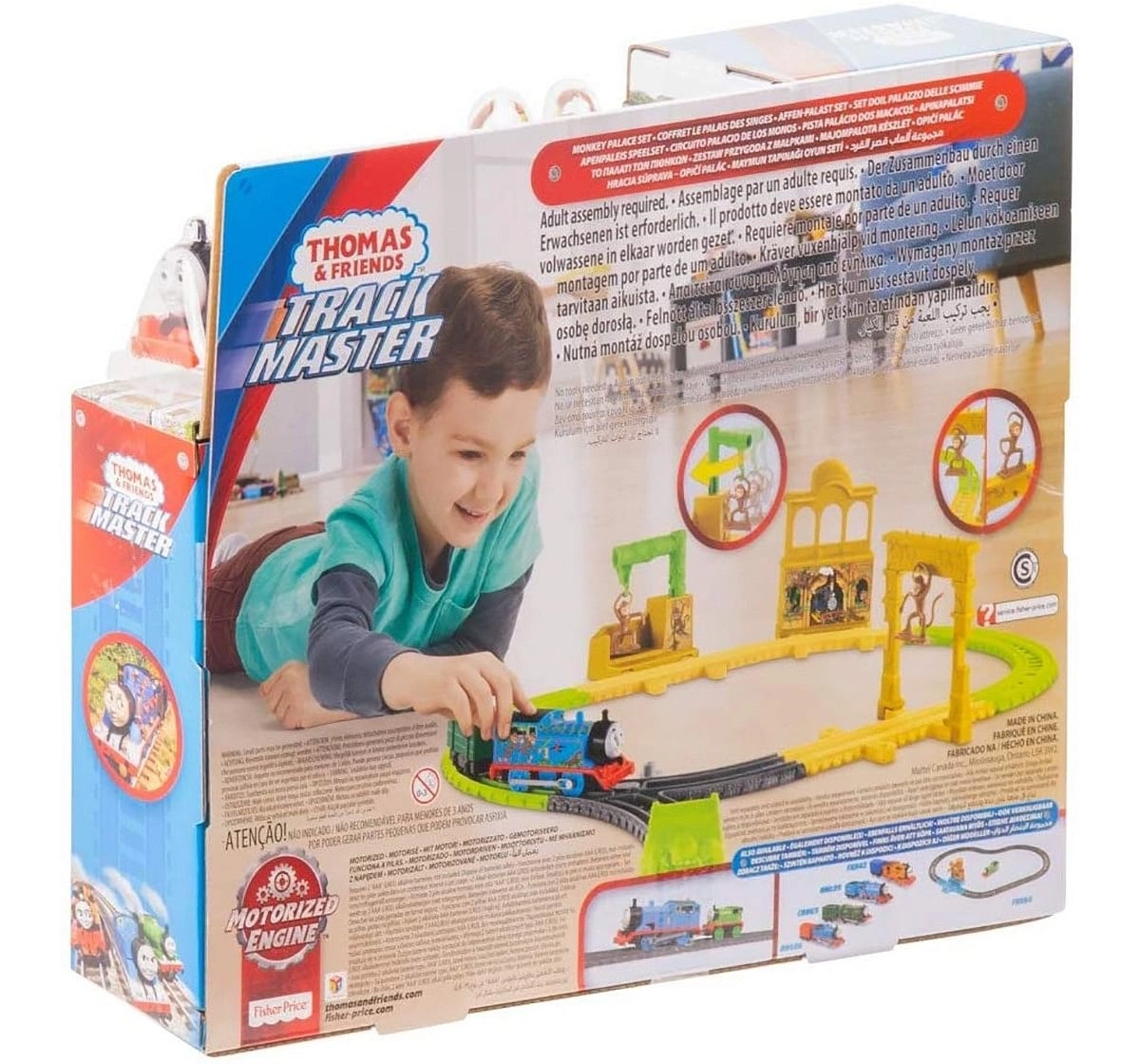 Thomas And Friends Monkey Palace Set Activity Toys for Kids age 3Y+ 