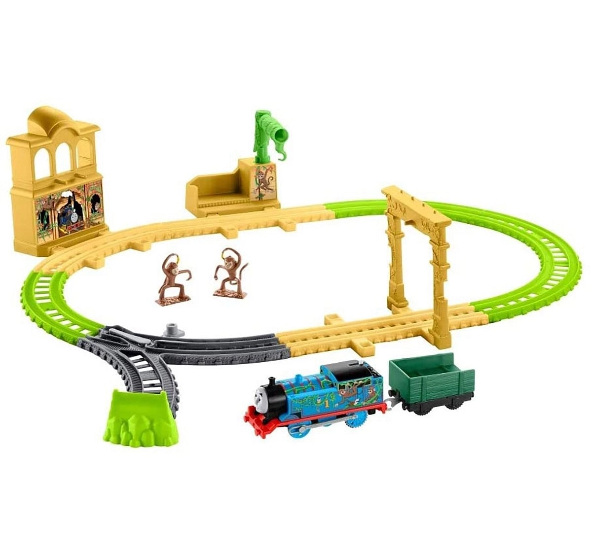 Thomas And Friends Monkey Palace Set Activity Toys for Kids age 3Y+ 