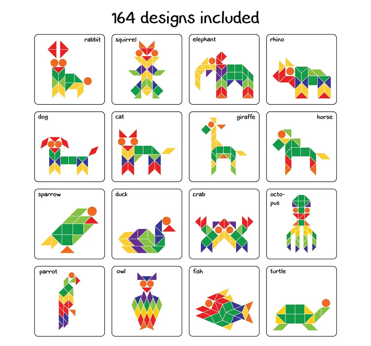 Shop Play Panda Fun Magnetic Shapes (Senior) Type 1 With 44 Magnetic  Shapes, 200 Pattern Book, Magnetic Board And Display Stand, Unisex, 4Y+  (Multicolor)