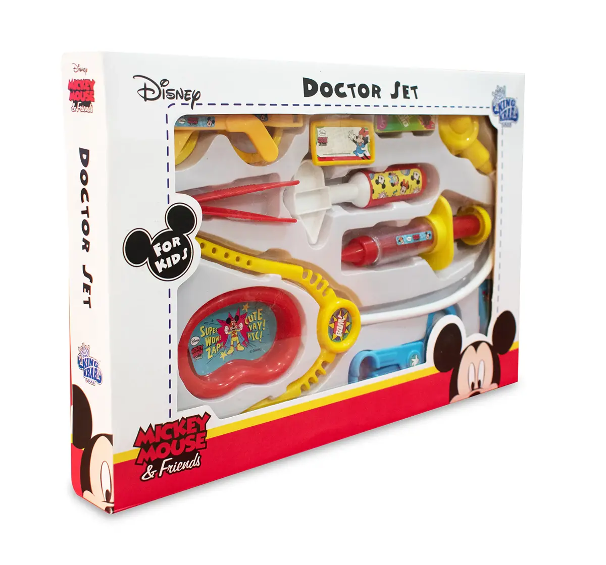 ITOYS Doctor Set Box Ultimate Micky Mouse, Multicolour, 3Y+