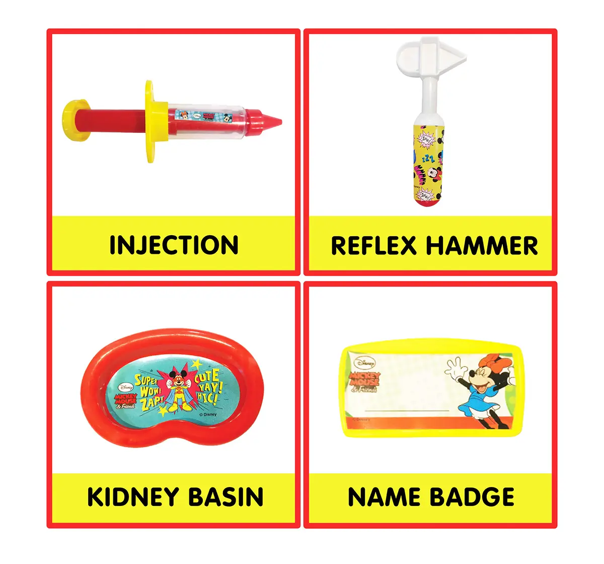 ITOYS Doctor Set Box Ultimate Micky Mouse, Multicolour, 3Y+