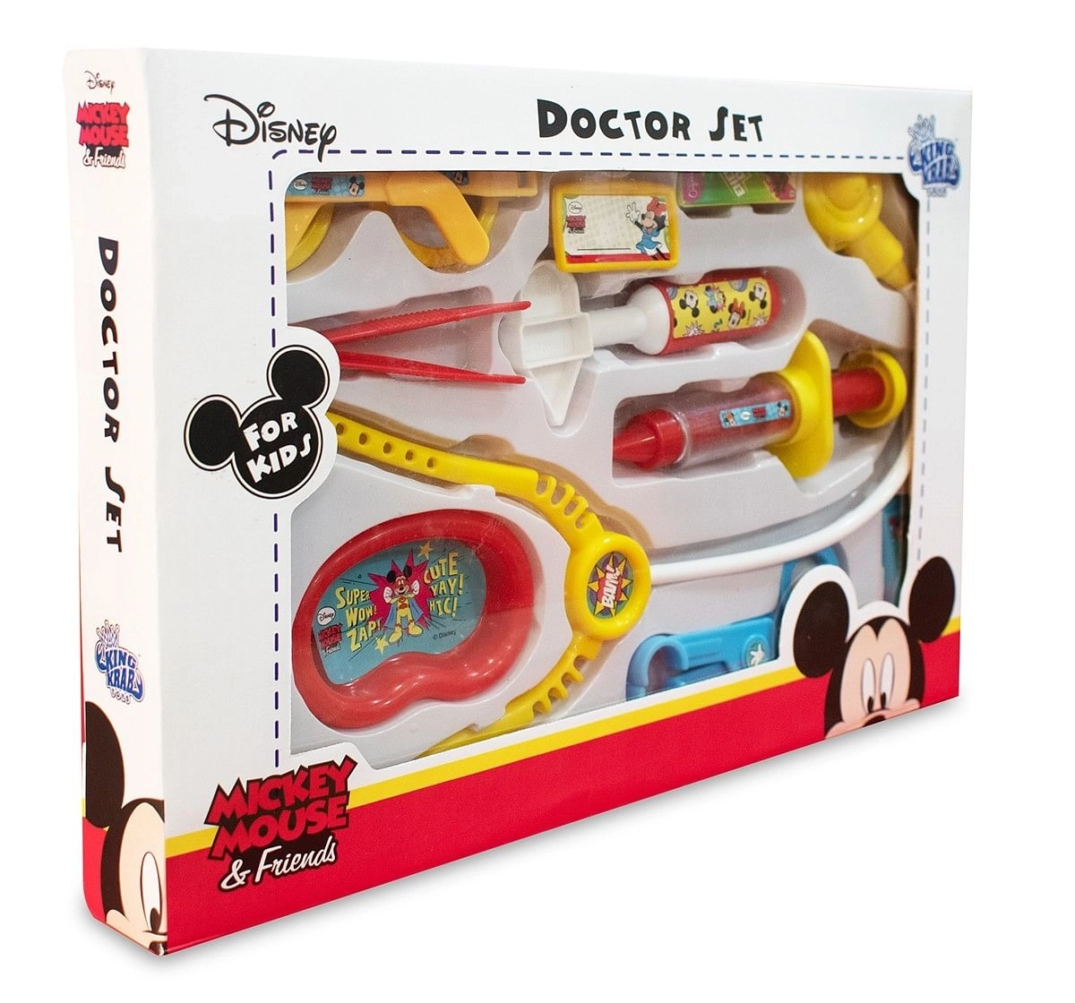 Disney Mickey mouse Doctor Set Role play toys for kids, 3Y+