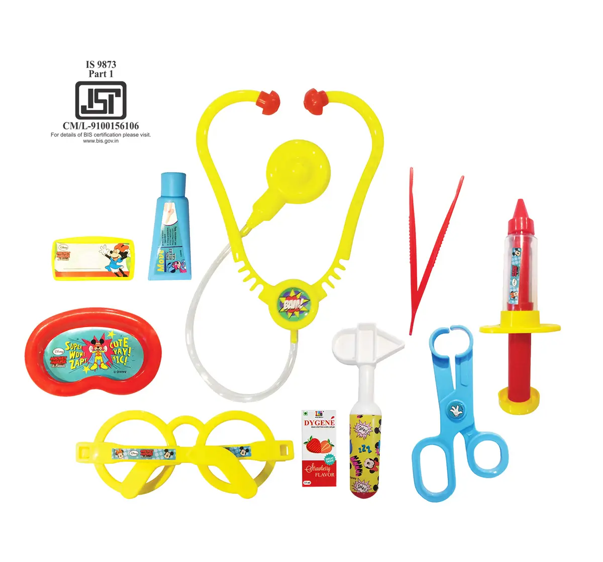 ITOYS Doctor Set Box Ultimate Micky Mouse, Multicolour, 3Y+