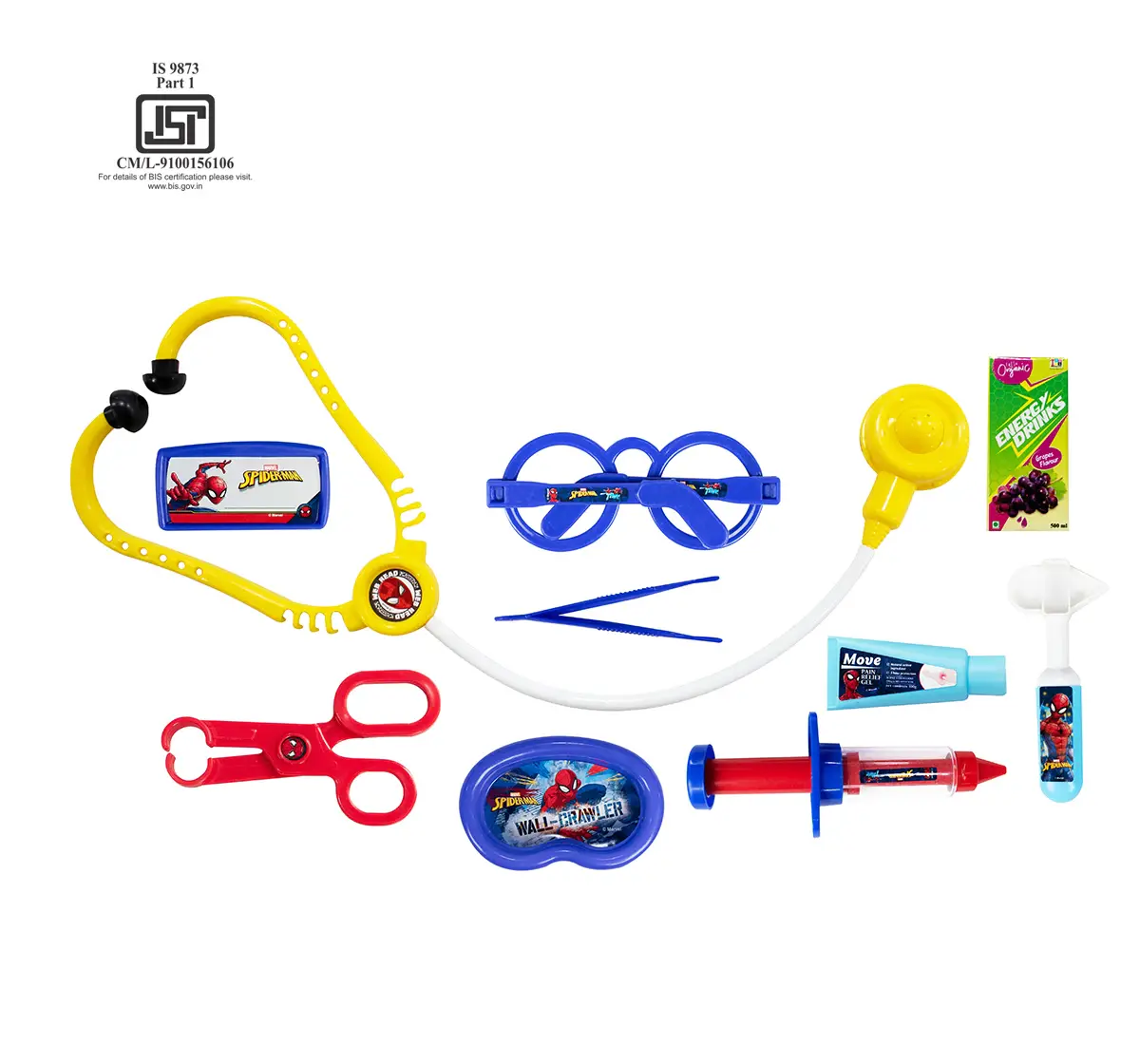 ITOYS Doctor Set Box Ultimate Spiderman, Multicolour, 3Y+