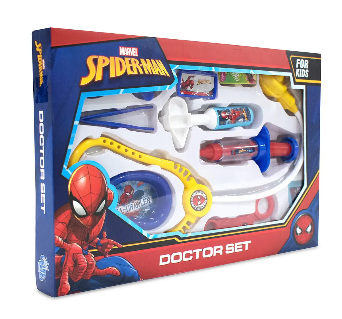 ITOYS Doctor Set Box Ultimate Spiderman, Multicolour, 3Y+