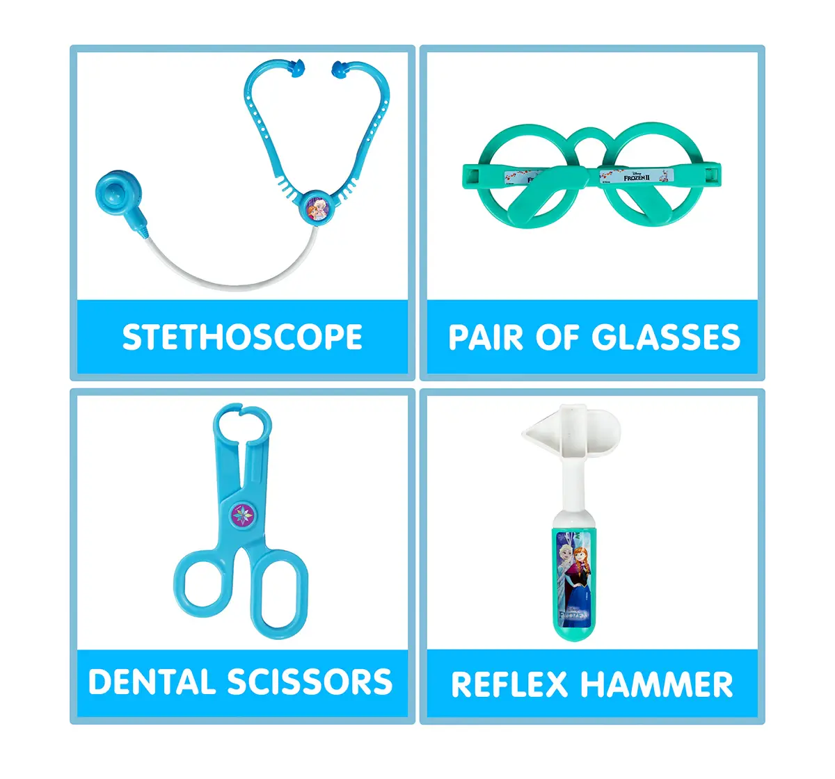 ITOYS Doctor Set Box Ultimate Frozen, Multicolour, 3Y+