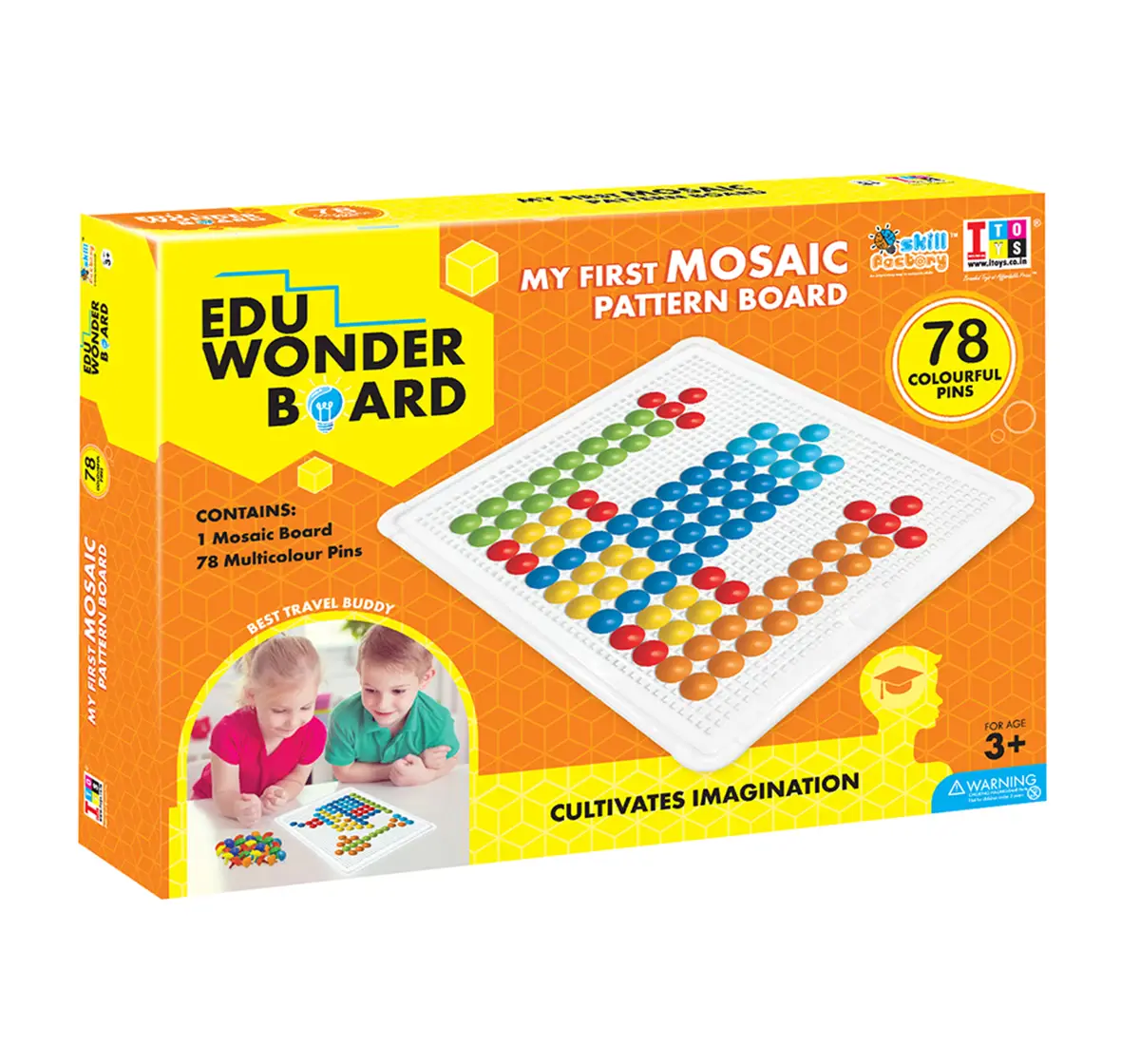 I Toys Edu Wonder pattern Board for kids, 3Y+