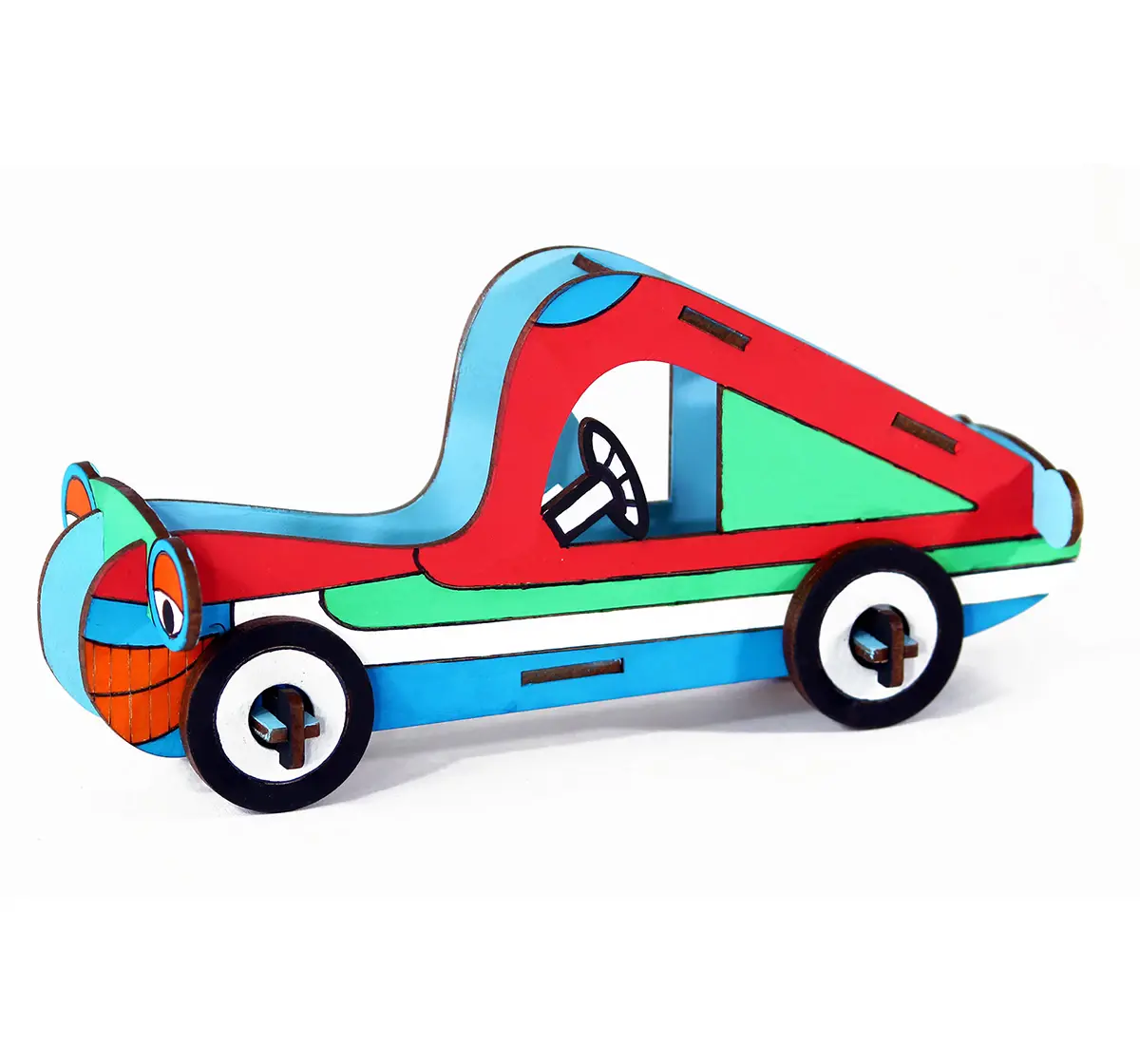 Funvention 3D Coloring Model - Car Stem for Kids Age 5Y+