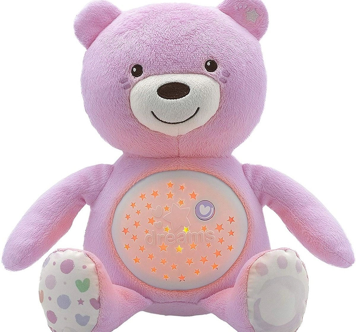 Chicco First Dreams Baby Bear for New Born Kids age 0M+ (Pink)