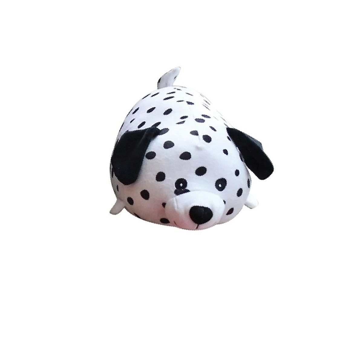 My Baby Excel Lying Black Spotted Dog Quirky Soft Toy for Kids age 1Y+ - 30 Cm 