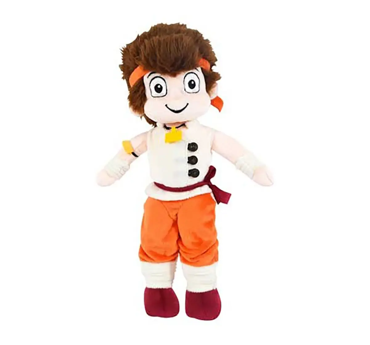 Chhota Bheem Kung Fu Bheem Action Plush Toy - 35Cm Character Soft Toys for Kids age 3Y+ - 35 Cm 