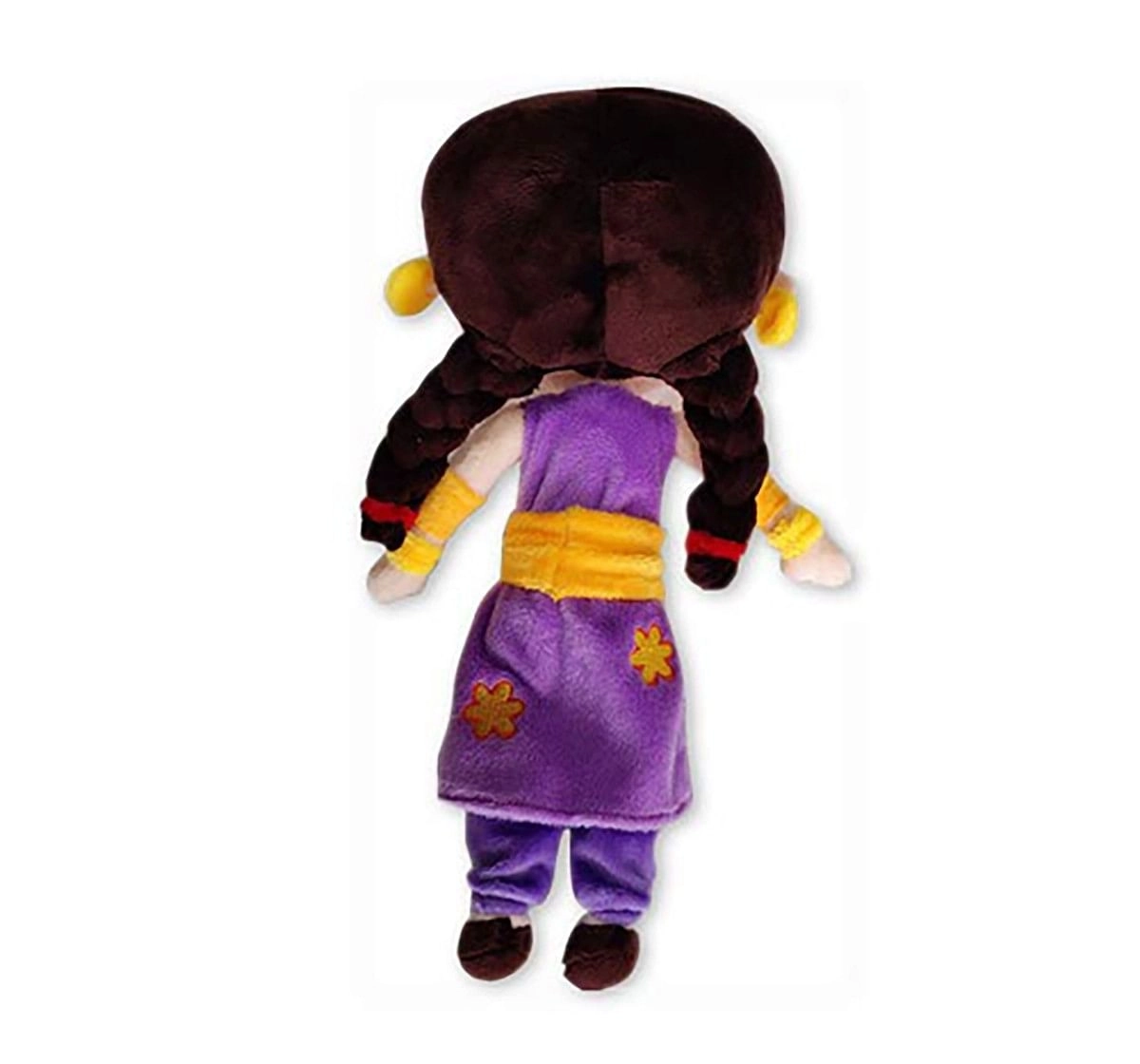 Chhota Bheem Kung Fu Chutki Action Plush Toy- 33Cm Character Soft Toys for Kids age 3Y+ - 33 Cm 