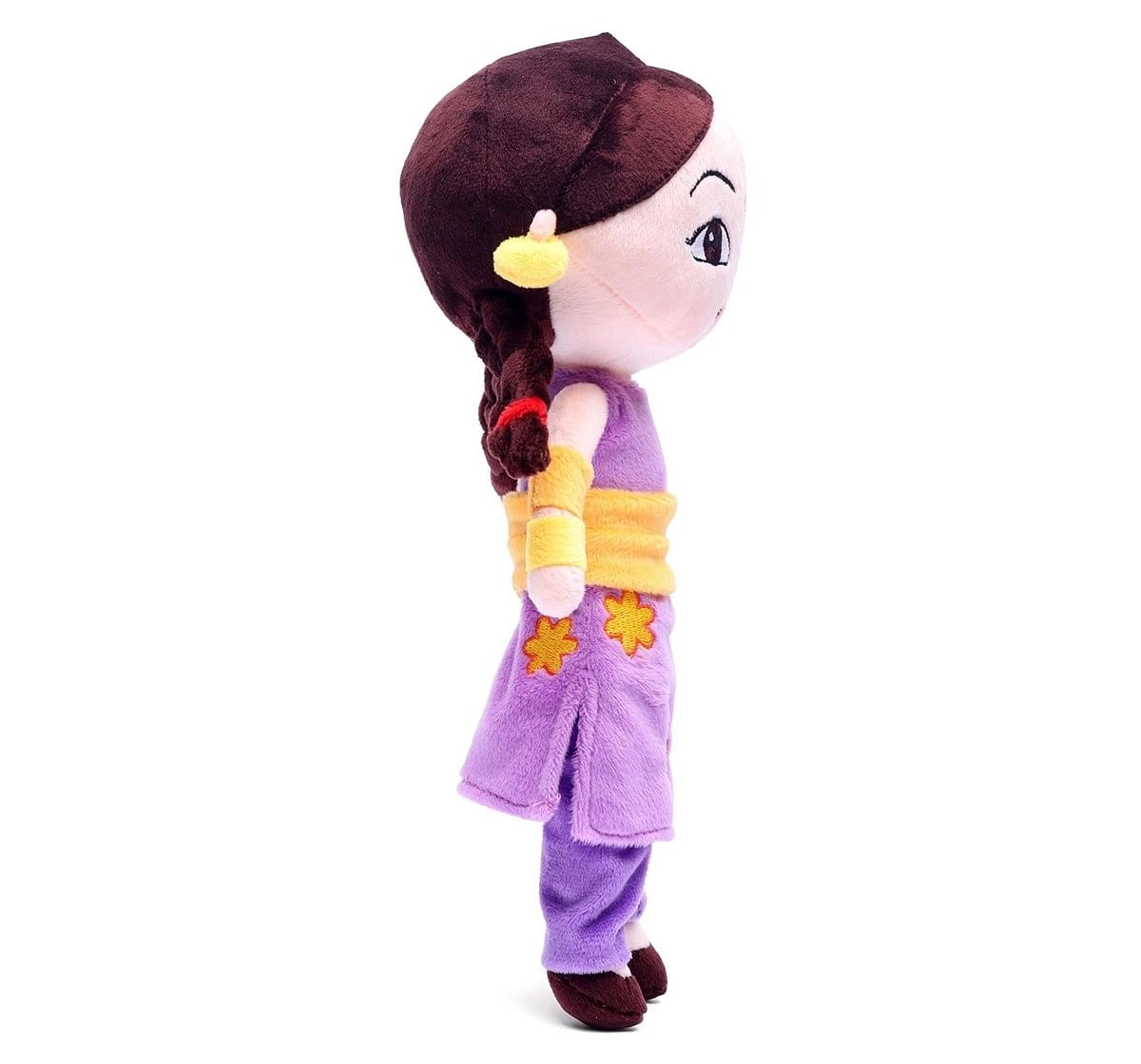 Chhota Bheem Kung Fu Dhamaka Chutki Plush Toy - 30Cm Character Soft Toys for Kids age 3Y+ - 30 Cm 