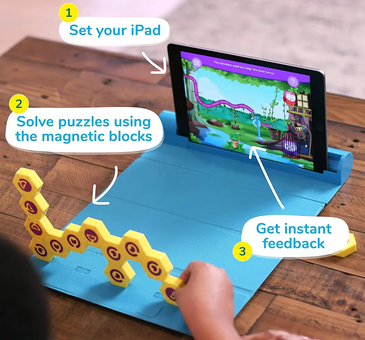 Plugo Link by PlayShifu - Solve puzzles with building blocks