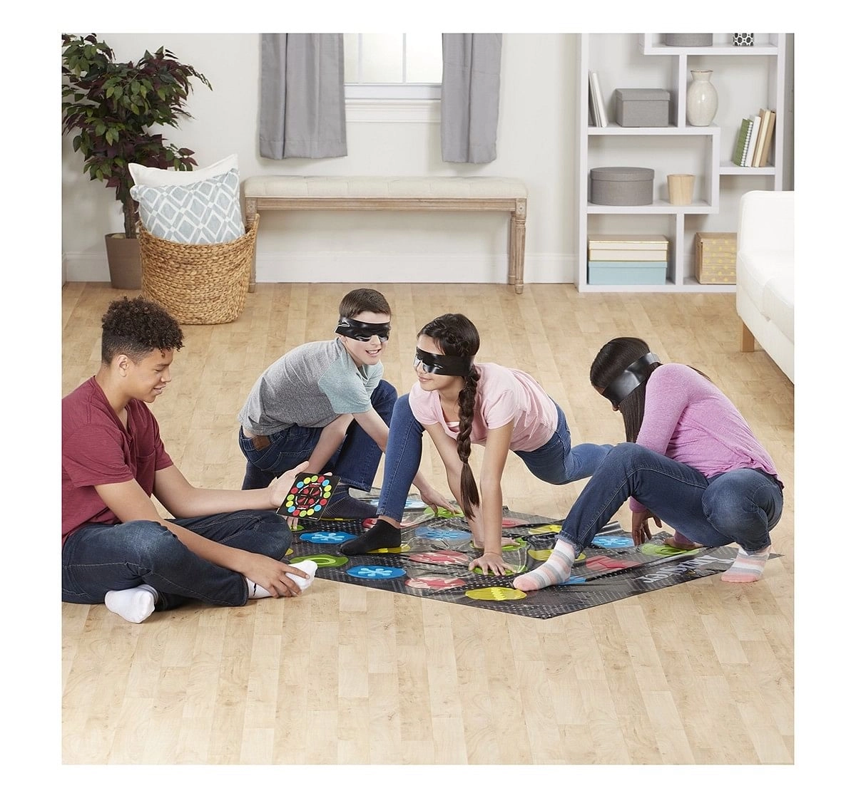 Hasbro Blindfolded Twister Board Games for Kids age 8Y+ 