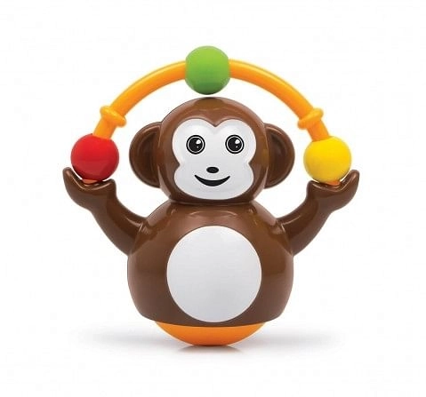 Giggles Push N Crawl Monkey Early Learner Toys for Kids age 6M+ 