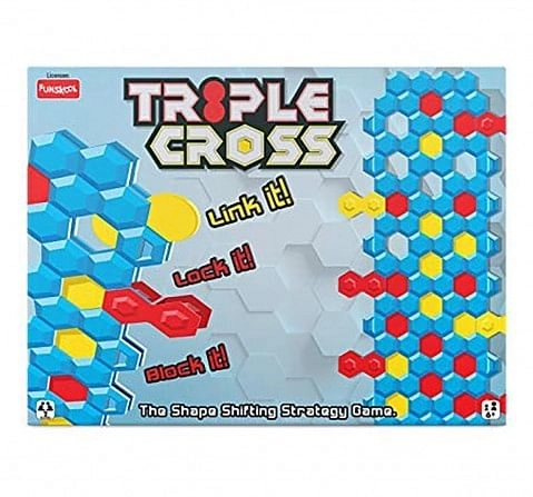  Funskool Triple Cross Games for Kids age 6Y+ 