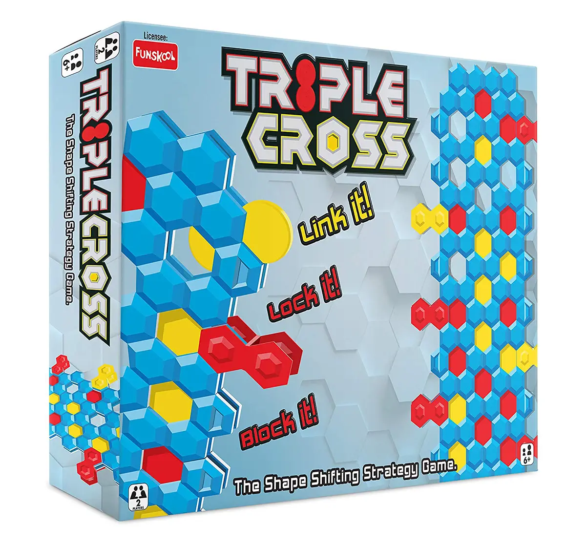  Funskool Triple Cross Games for Kids age 6Y+ 