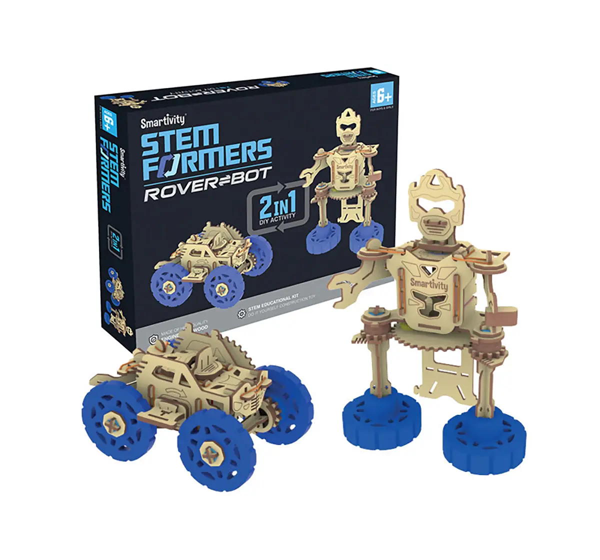 Smartivity Formers rover bot STEM for Kids age 6Y+ 