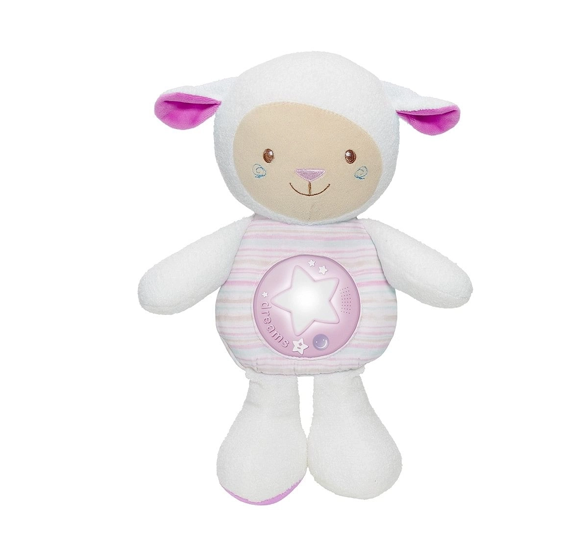 Chicco Mama Lullaby Sheep Toy with Voice Recording for New Born age 0M+ (Pink)