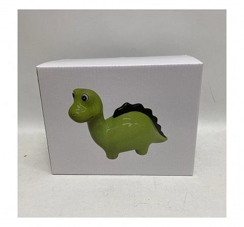Karma Money Bank Piggy Shape Novelty for Kids age 3Y+ (Green)