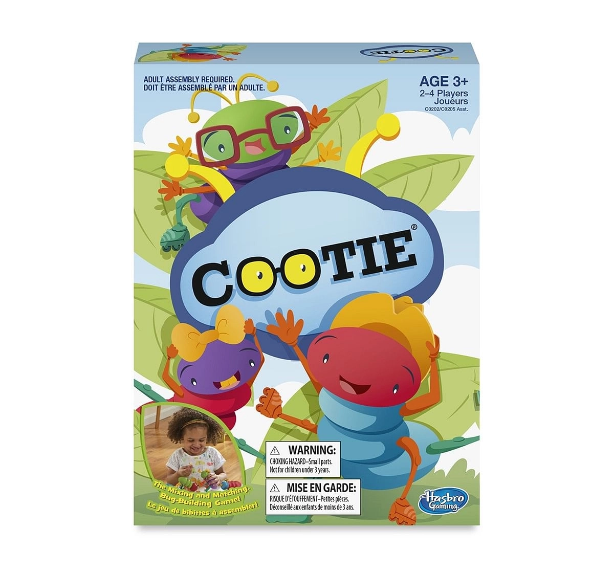 Hasbro Cootie Game for Kids age 3Y+ 
