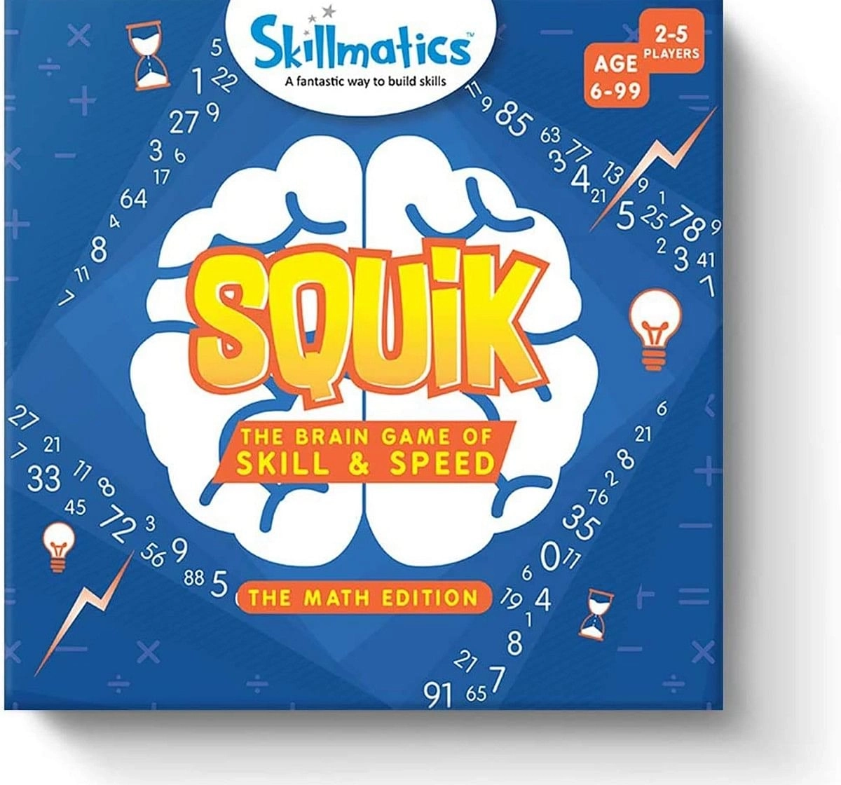 Skillmatics Squik Math – A Game Of Mental Math From Skillmatics | Skill Based Learning And Practice For Addition, Multiplication, Division, Subtraction Games for Kids age 6Y+ 