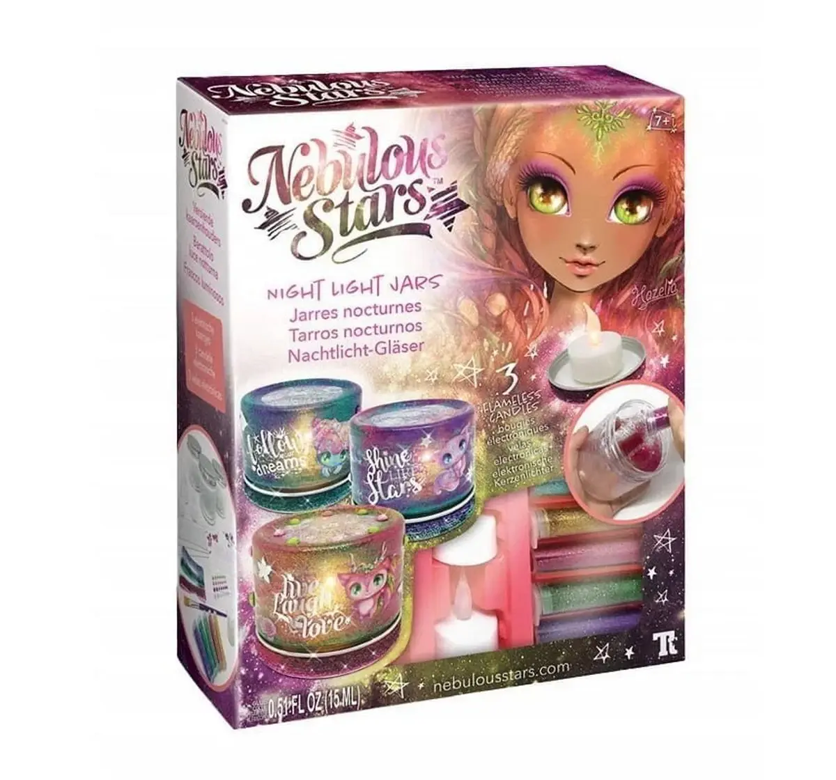 Nebulous Star Diy Kits Night Light Jars Multicolor 7 To 14 Years