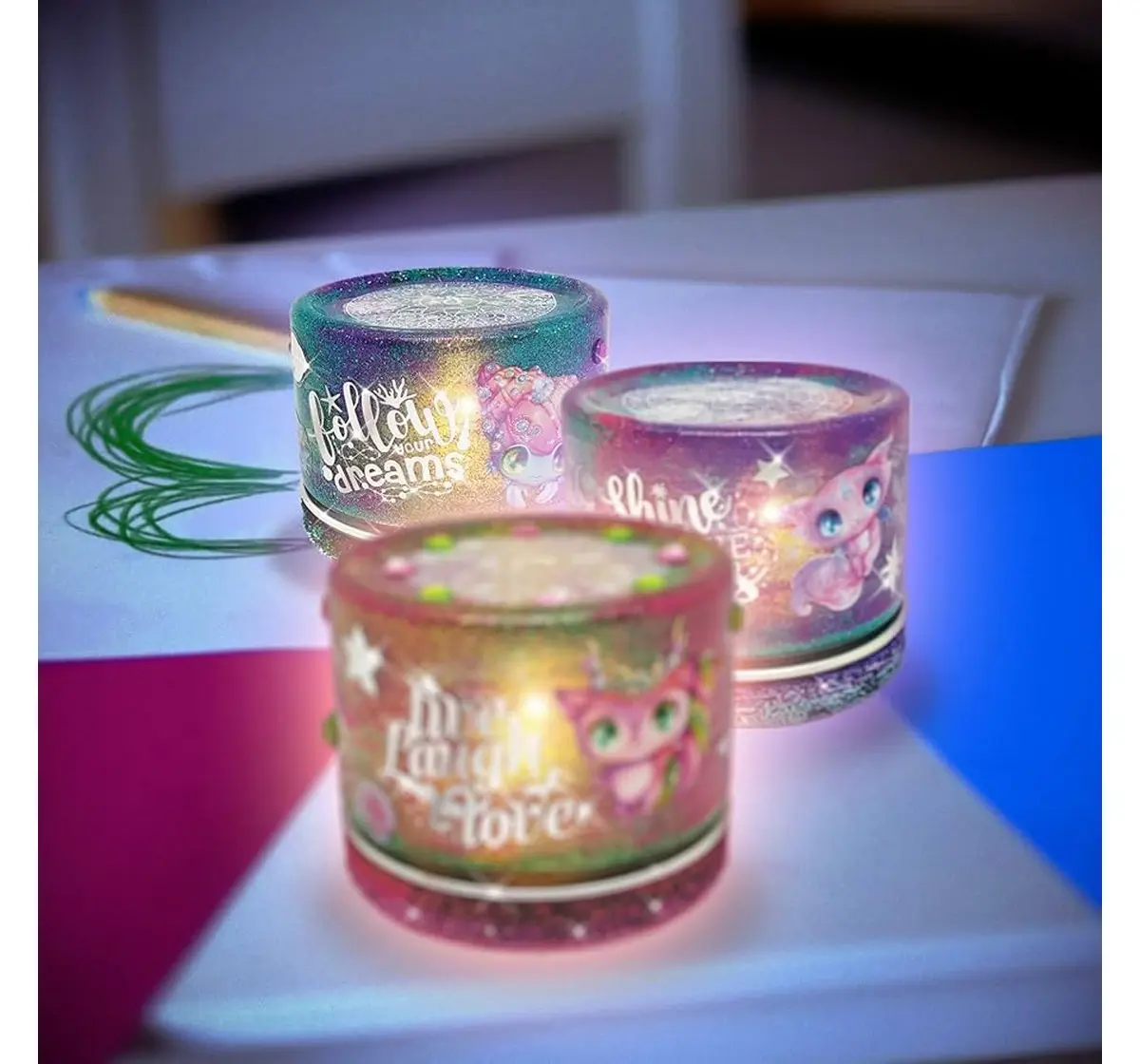 Nebulous Star Diy Kits Night Light Jars Multicolor 7 To 14 Years