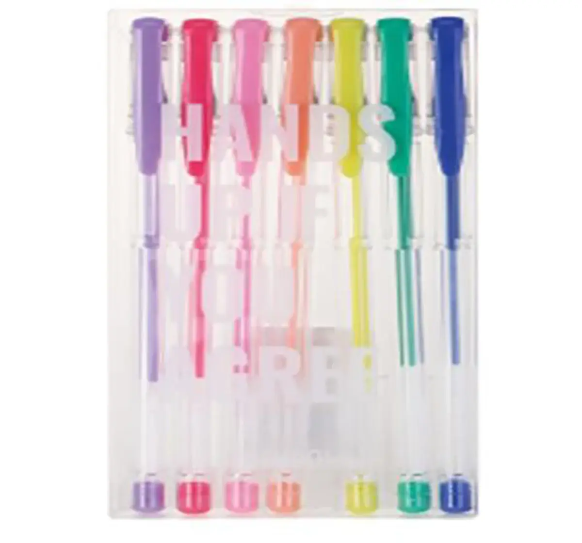 Syloon Rainbow Gel Pens Set Of 7 School Stationery for Kids age 3Y+ 