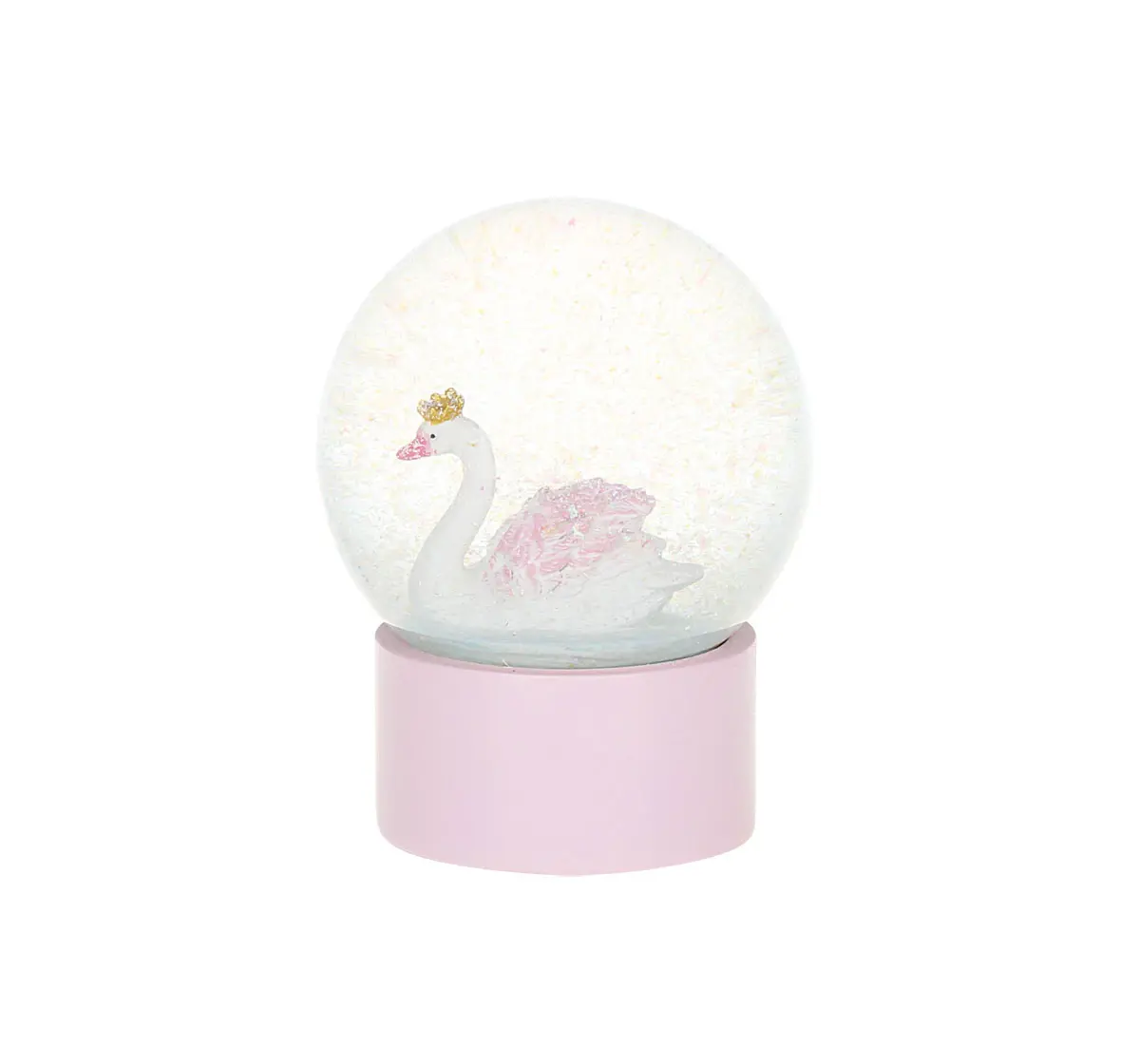 Syloon Tropical - Pink Swan Snow Globe Study & Desk Accessories for Kids age 5Y+ 
