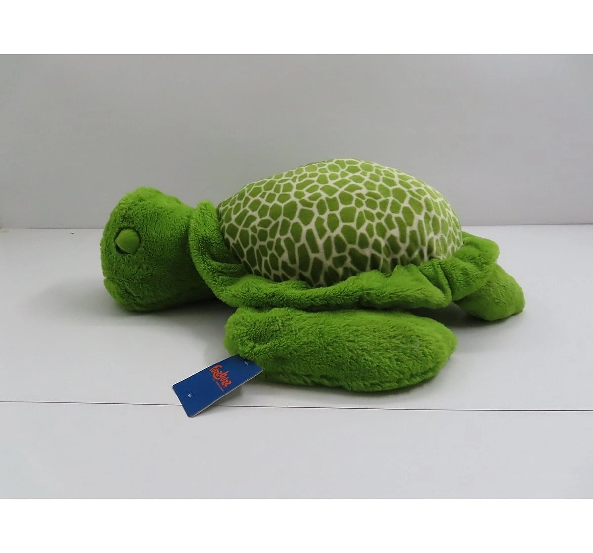Fuzzbuzz Stuffed Marine Tortoise - Green - 75Cm Quirky Soft Toys for Kids age 0M+ - 19 Cm (Green)