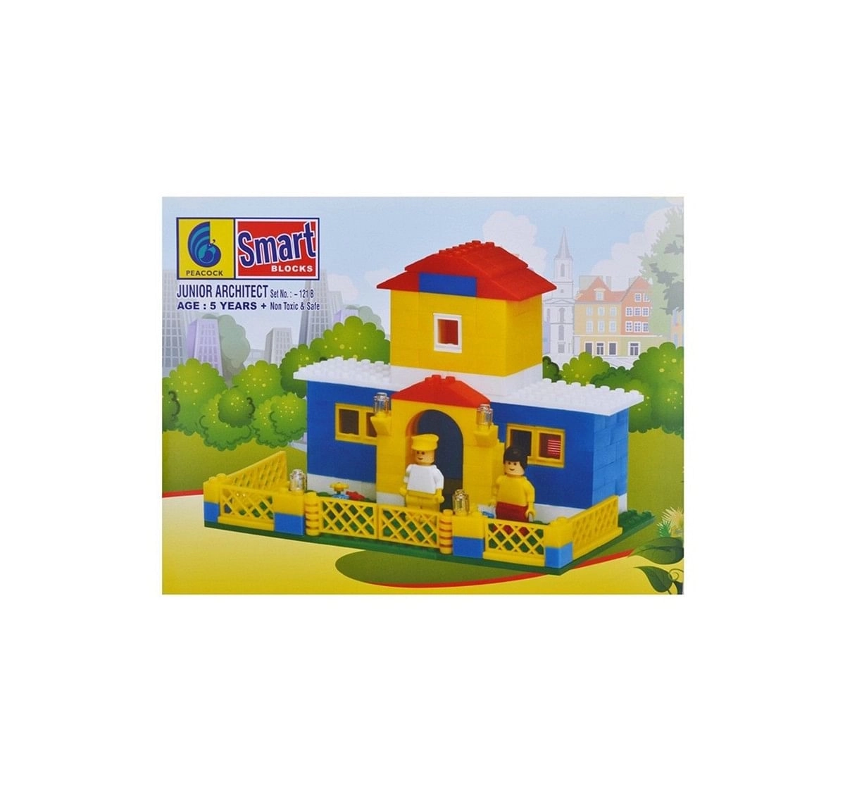 Peacock Junior Architect  Generic Blocks for Kids age 5Y+ 
