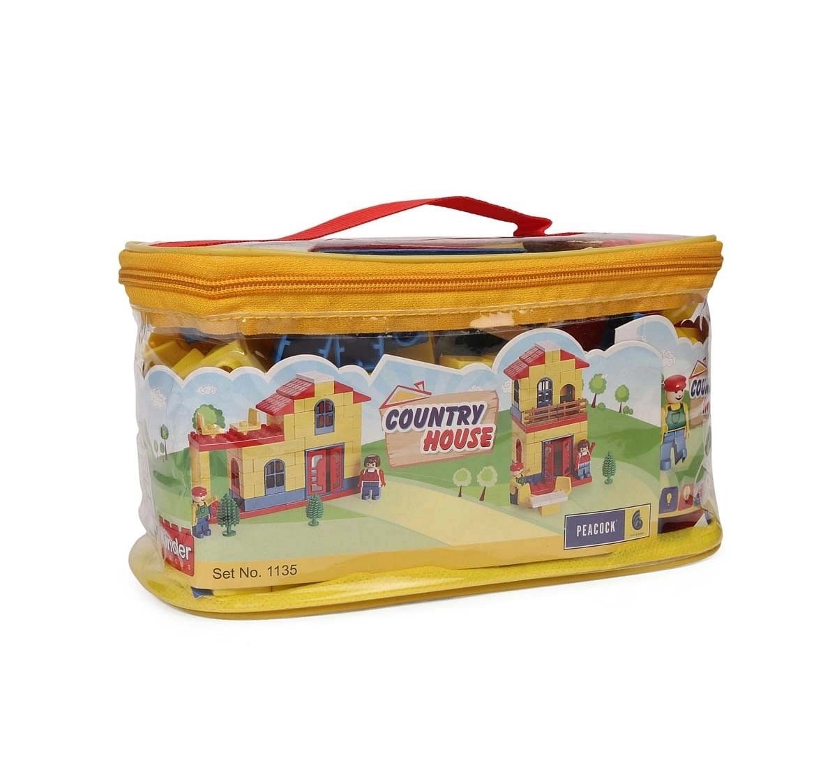 Peacock Country House Generic Blocks for Kids age 4Y+ 